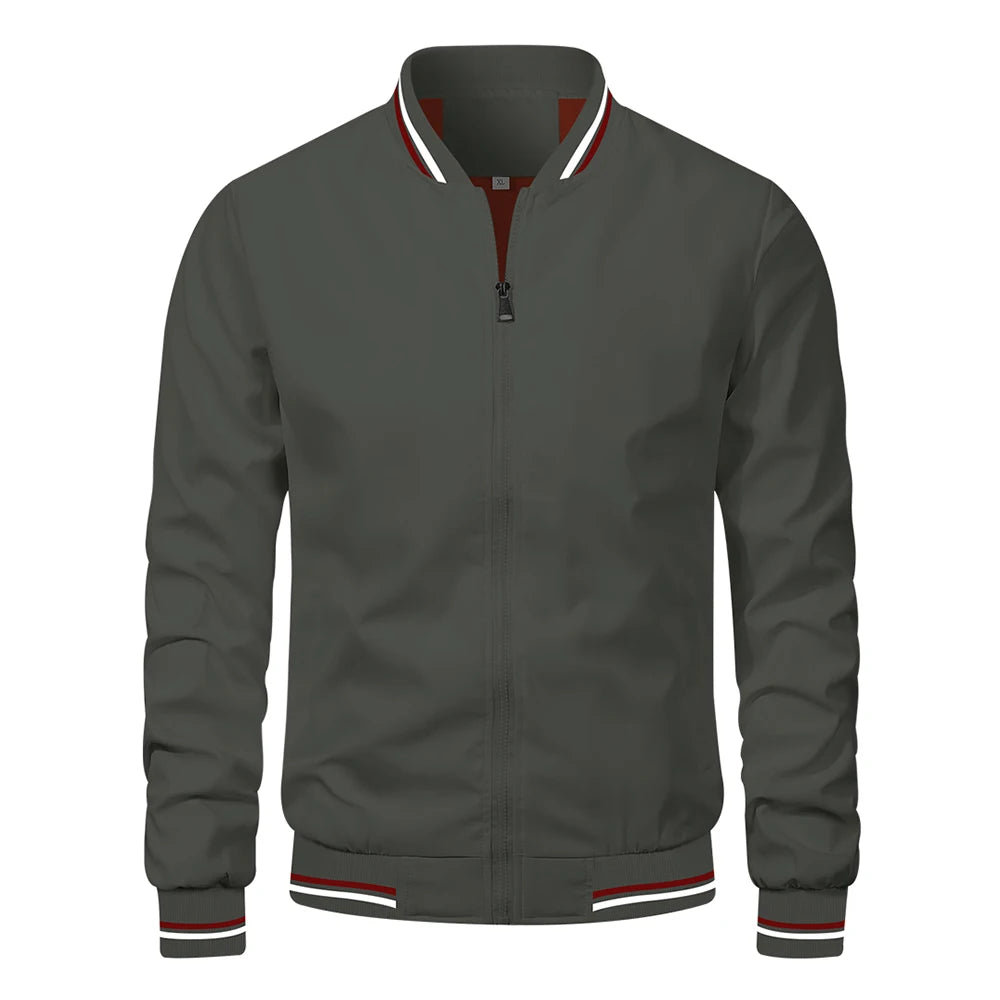 TIMBERZ™ Urban Baseball Jacket – Classic Bomber Style for Effortless Streetwear