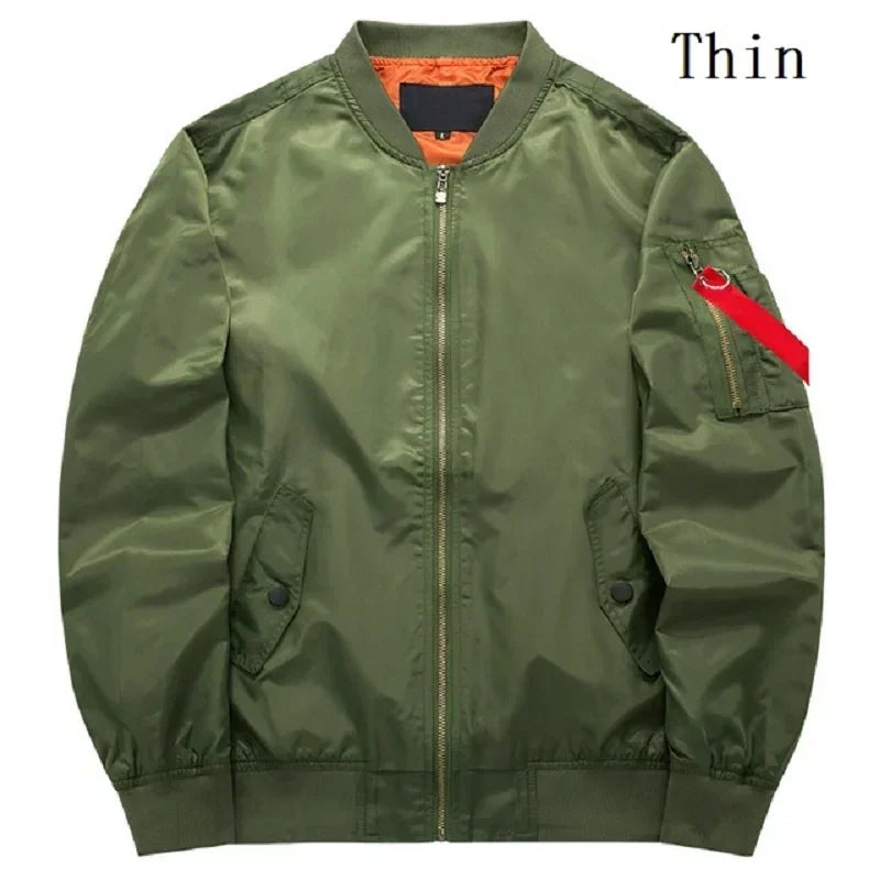 2023 MA-1 Pilot Bomber Jacket – Military-Inspired Streetwear