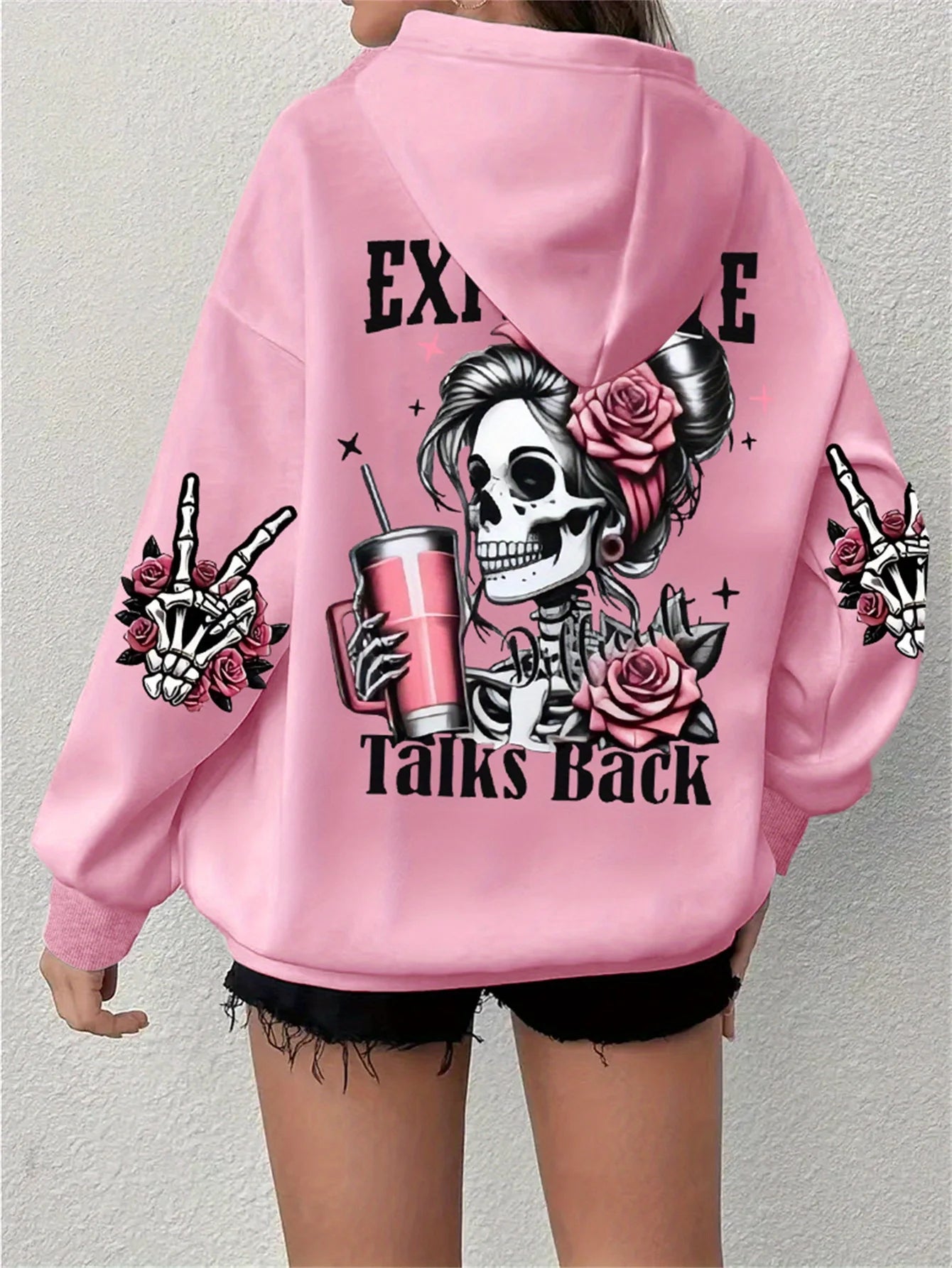 Trendsetter Women’s Hoodie ||  “Expensive Talks Back”