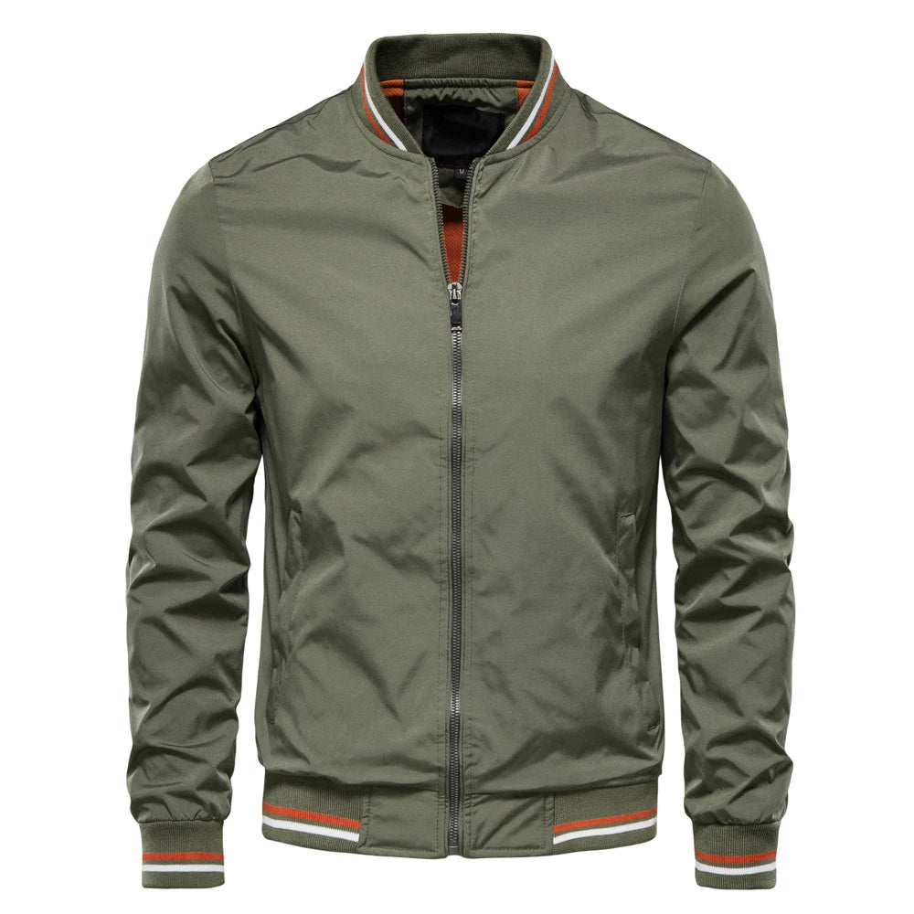 TIMBERZ™ Urban Baseball Jacket – Classic Bomber Style for Effortless Streetwear