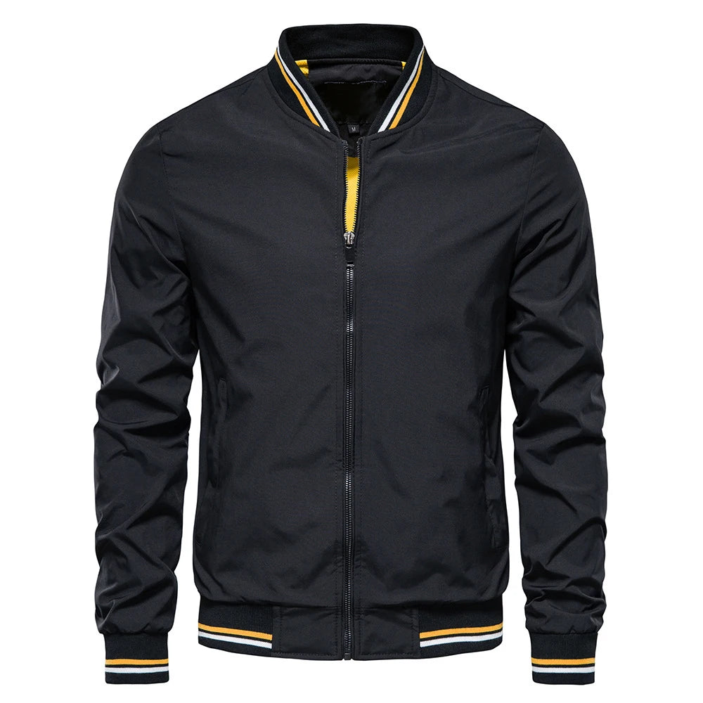 TIMBERZ™ Urban Baseball Jacket – Classic Bomber Style for Effortless Streetwear