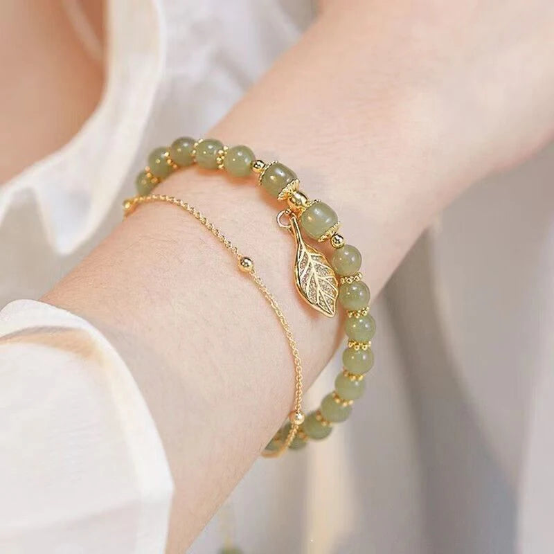 AURELIA™ GREEN JADE BRACELET