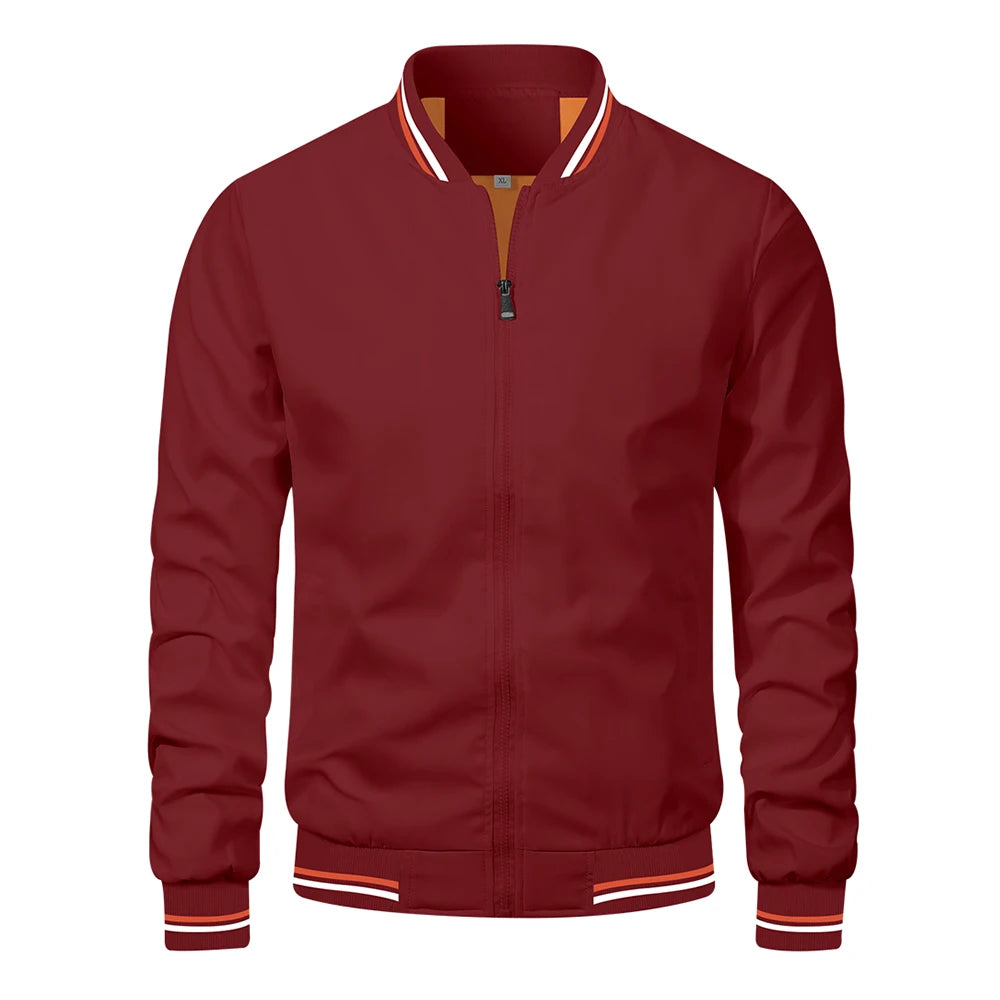 TIMBERZ™ Urban Baseball Jacket – Classic Bomber Style for Effortless Streetwear